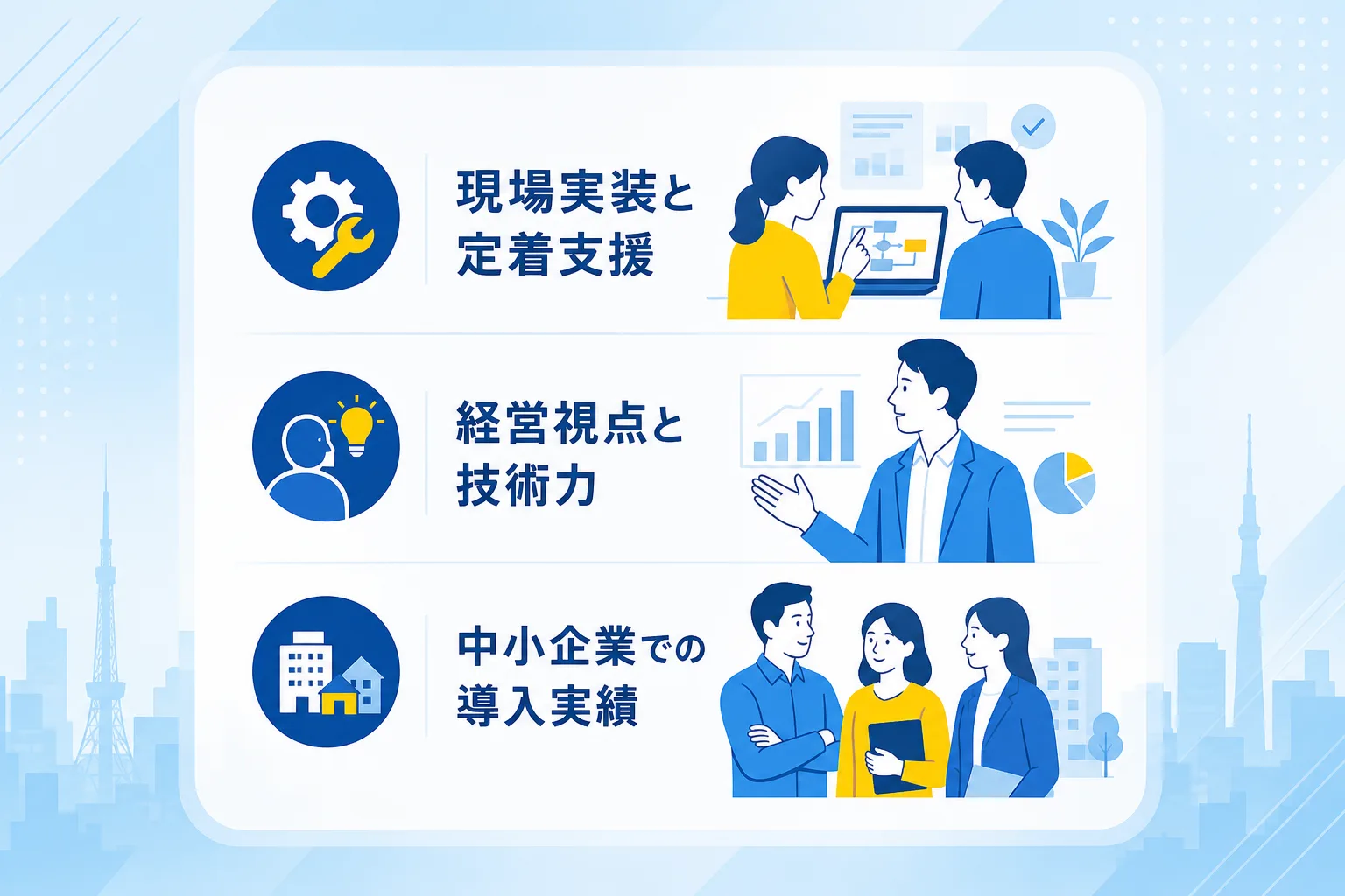 現場定着支援や技術開発力などAI部長選びで失敗しないための選定基準チェックリスト